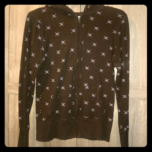 Skull zipper hoodie - Picture 1 of 1
